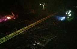 Diduga Korsleting Listrik, Rumah Mbah Supini  Habis Terbakar 