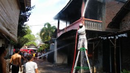 Home Industry Sablon Terbakar, Dua Pekerja Terluka
