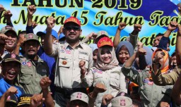 HUT ke 15 Tagana, Bupati Ipong: Kiprahnya Tak Diragukan