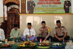Sambut Ramadan, Polisi di Ponorogo Gelar Megengan