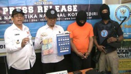 Residivis Narkoba di Kediri Kembali Ditangkap, BNN Sita 15 Gram Sabu