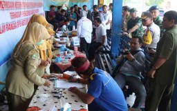 Jelang Mudik Lebaran, Puluhan Sopir di Magetan Dites Kesehatan