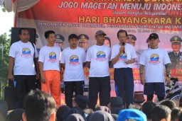 Ribuan Warga Magetan Deklarasi Tolak Kerusuhan