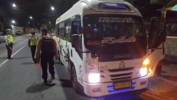Antisipasi Mobilisasi Massa ke Sidang MK, Polisi Gelar Razia di Blitar