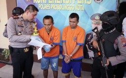 Dua Pencuri Motor Berkedok Minta Sumbangan asal Probolinggo Dibekuk