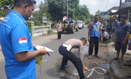Tabrakan Antar Motor di Sidoarjo, Biker asal Mojokerto Tewas