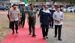 Gubernur Jatim dan Pangdam V Brawijaya Buka TMMD di Banyuwangi