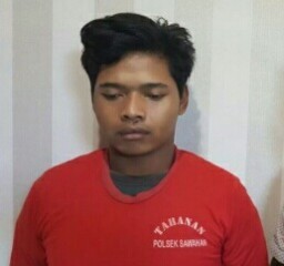 Tabrak Trotoar, Seorang Residivis Jambret HP di Surabaya Ditangkap