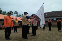 Pataka Destana Tsunami Diserahkan ke Bakorwil I Madiun