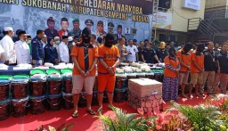 Sita 50 Kilo Sabu dan Ekstasi, Satgas Gabungan Bongkar Jaringan Madura