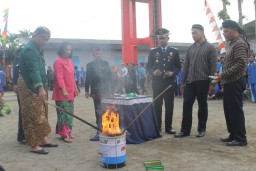 Lapas Tulungagung Musnahkan Puluhan Hp dan Ribuan Pil Koplo