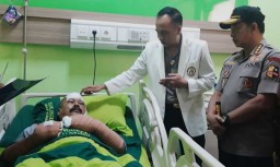 Jenguk Aiptu Agus, Kapolri Tito Beri Kenaikan Pangkat Luar Biasa