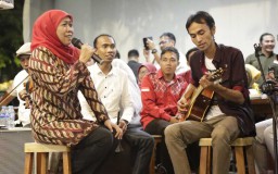 Cangkrukan Bareng, Forkopimda Ajak Mahasiswa Jaga Kondusifitas Jatim