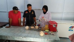 Polisi Gerebek Produsen Kelapa Muda Jelly Berformalin di Banyuwangi