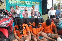 Komplotan Bandit Motor di Surabaya Diringkus, 3 dari 5 Pelaku Ditembak