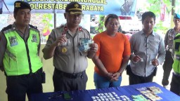 Tak Kapok Dipenjara, Residivis asal Surabaya Kembali Edarkan Pil Koplo