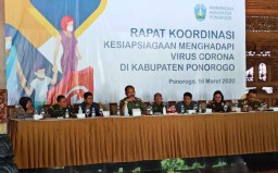 Bupati Ipong Keluarkan 18 Poin Antisipasi Virus Corona di Ponorogo