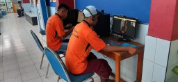 Kunjungan Lapas Kelas IIB Ponorogo Pakai Video Call Imbas Corona
