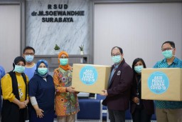 Peduli Lawan Covid-19, Kampus di Surabaya ini Sumbang RSU dr Soewandhi