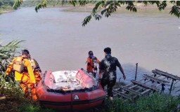Remaja Kediri Hilang Tenggelam di Sungai Brantas, SAR Kerahkan 2 SRU