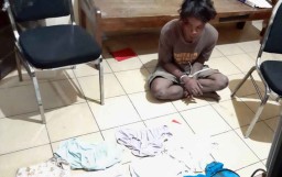 Curi Celana Dalam dan BH, Pria Bertato asal Pasuruan Dihajar Massa