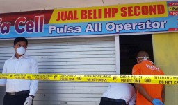 Konter di Kota Probolinggo Dibobol Maling, 30 HP dan 1 Laptop Raib