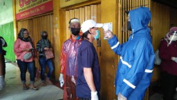 Cegah Corona di Pasar Tradisional Surabaya, Ini Kata Wawali Whisnu