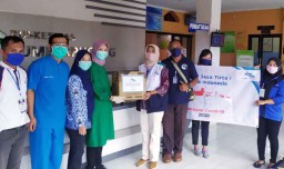 Perum Jasa Tirta Bagi Sembako dan APD di 4 Provinsi Terdampak Corona