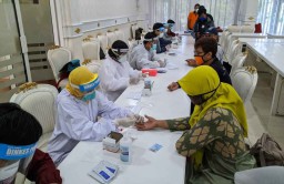78 Jurnalis Ponorogo Ikuti Rapid Test Covid-19: Non Reaktif