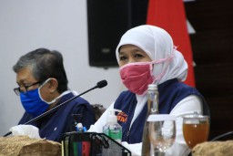 Gubernur Khofifah: Empat Daerah di Jatim Turun Status Jadi Zona Kuning