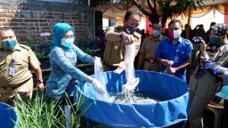  Bupati Ipong Launching Program Ketahanan Dapur di Ponorogo