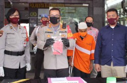 Dor! Seorang Bandit Spesialis Curi Motor di Malang Tersungkur