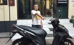 Pria ini Curi Motor Teman untuk Ngojek di Tretes Pasuruan