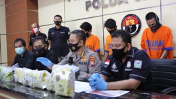 8,4 Kilo Sabu Jaringan Malaysia Dibongkar, 3 Pengedar Diringkus