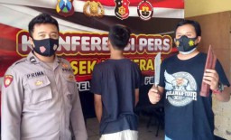 Dituduh Rebut Pacar, Pemuda ini Sabetkan Sajam ke Temannya