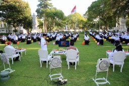Suasana Haru Warnai Pertemuan Para Nakes Covid-19 di Banyuwangi