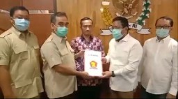 Anwar Sadad Resmi Jabat Plt Ketua DPD Gerindra Jatim