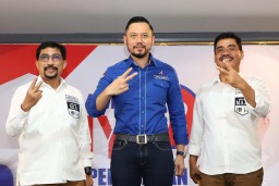 AHY Siap Menangkan Machfud Arifin-Mujiaman di Pilwali Surabaya 2020