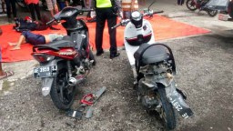 Tabrakan Beruntun di Ponorogo, 3 Pemotor Terluka