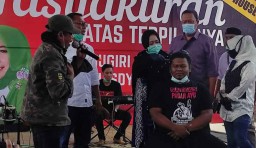 Unggul Quick Count, Pendukung di Ngawi dan Ponorogo Cukur Gundul