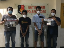 2 Pengedar Narkoba ke Pekerja Pabrik di Mojokerto Diringkus