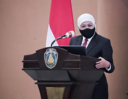 Khofifah Minta Sugiri Kawal Pembangunan Waduk Bendo Ponorogo