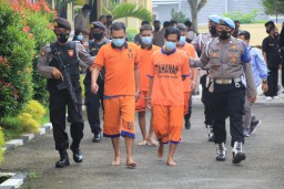 5 Pengedar Sabu Jaringan Lapas Madiun Diringkus