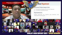 UKM e-Sport Untag Surabaya Gelar Diklat Daring untuk Anggota Baru