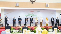 Dilantik, Empat Wakil Rektor UMSurabaya Diminta Ciptakan Berbagai Terobosan