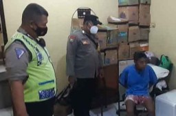 Ditinggal Kabur Rekannya, Seorang Pencuri Sepeda Angin Diamankan Warga