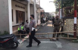 4 Warga Positif Covid-19 Meninggal, Kampung di Kota Mojokerto ini Lockdown