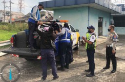 Ngantuk dan Tak Hafal Jalan, Wanita Muda Naik Motor Masuk Tol Pasar Turi