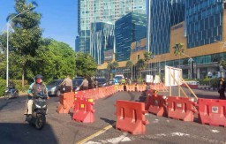 PPKM Level 4, Penyekatan Jalan di Surabaya Masih Diterapkan