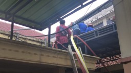 Diduga Tersulut Puntung Rokok, Gudang Aset dan Perbekalan RSUD Jombang Terbakar
